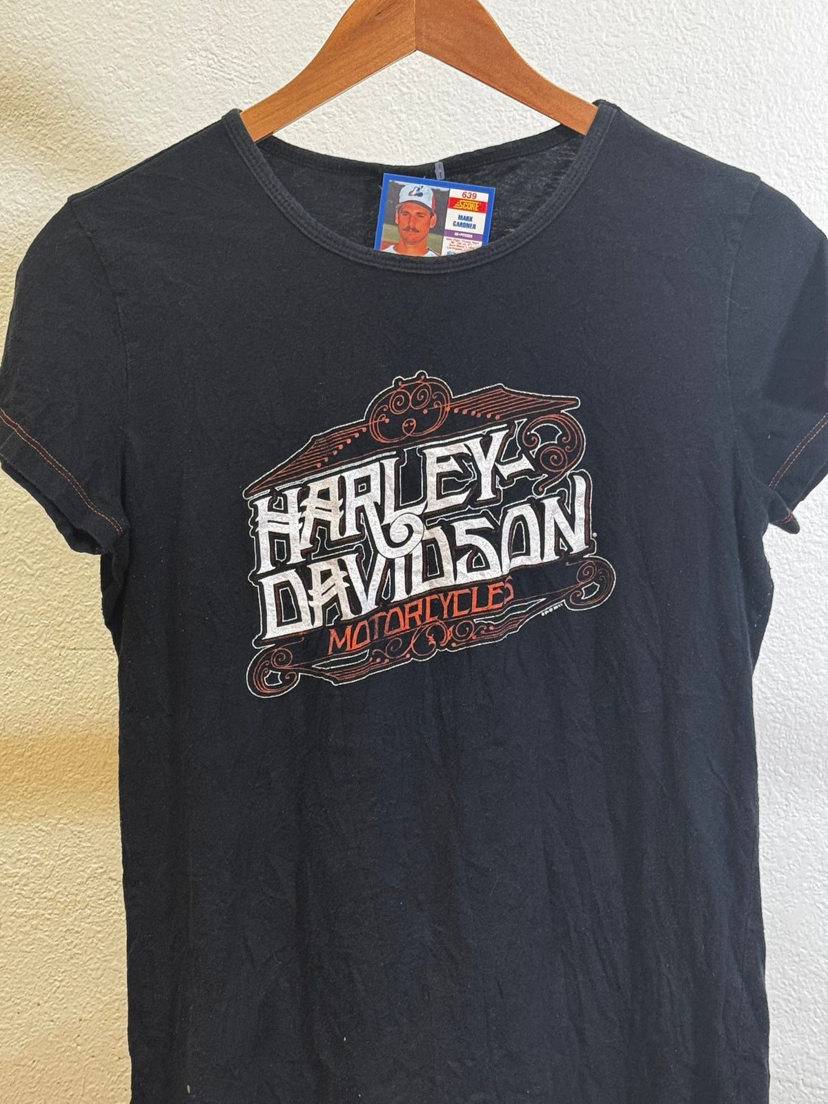Y2K Harley Davidson Baby Tee