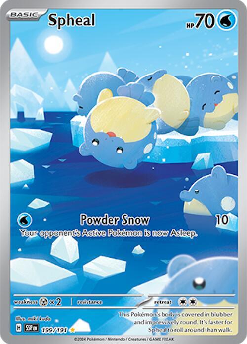 Spheal - 199/191 - SV08: Surging Sparks (SSP)