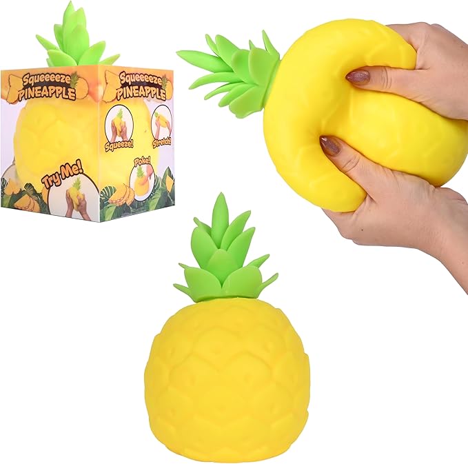Sunny Days Toymendous Squishy Pineapple - Jumbo Stress Ball - Ages 3+