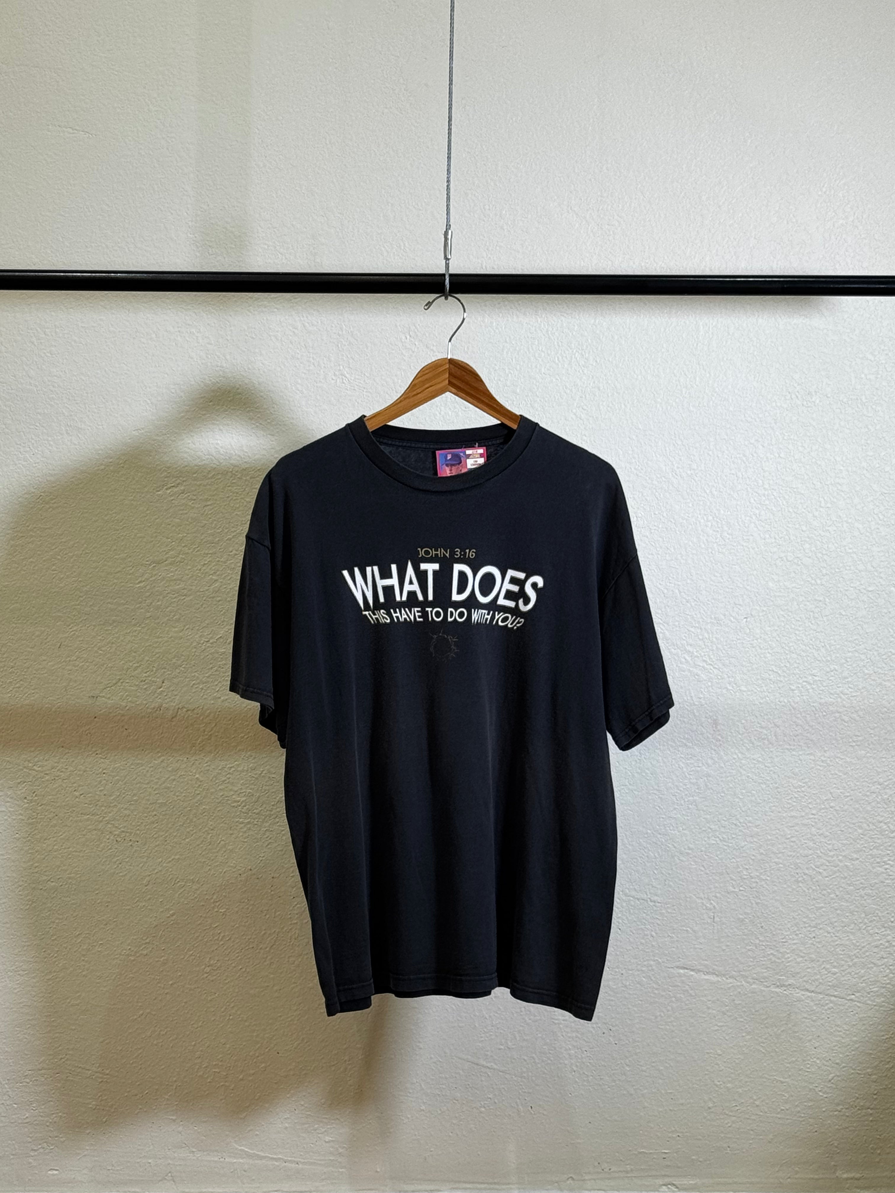 Vintage What Does Jesus Tee