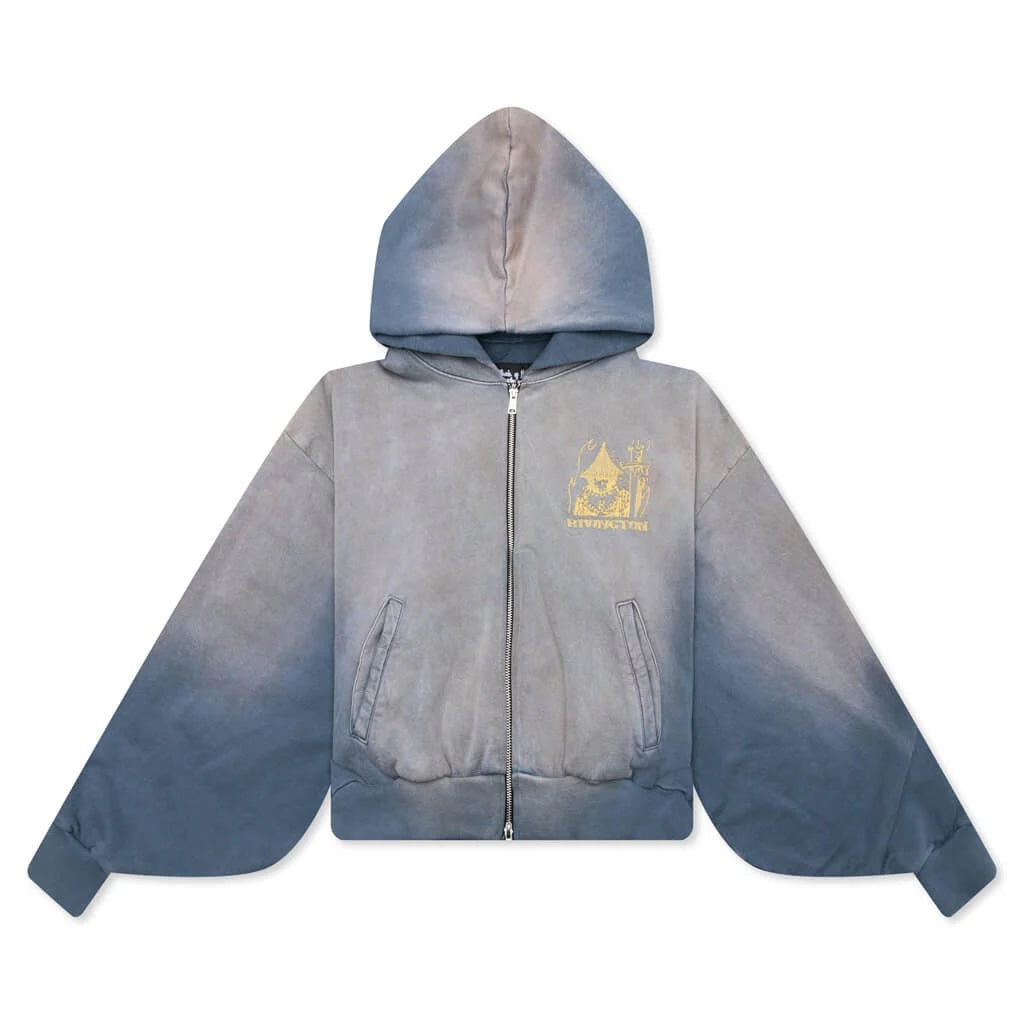Rivington roi Rebis Noahs Zip Hoodie 'Grail Blue'