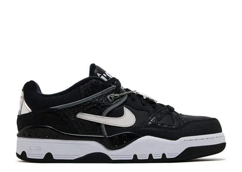Nigo X Air Force 3 Low Black Croc