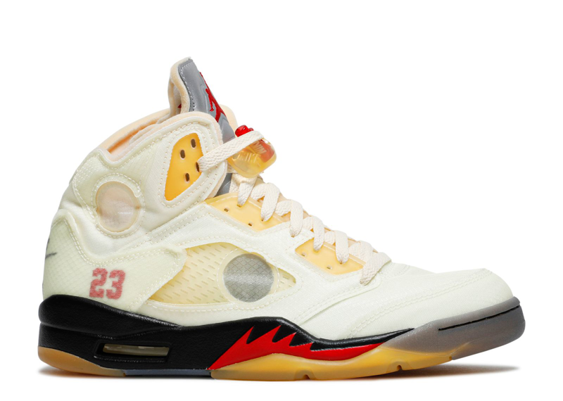 Off-White X Air Jordan 5 SP Sail (Preowned)
