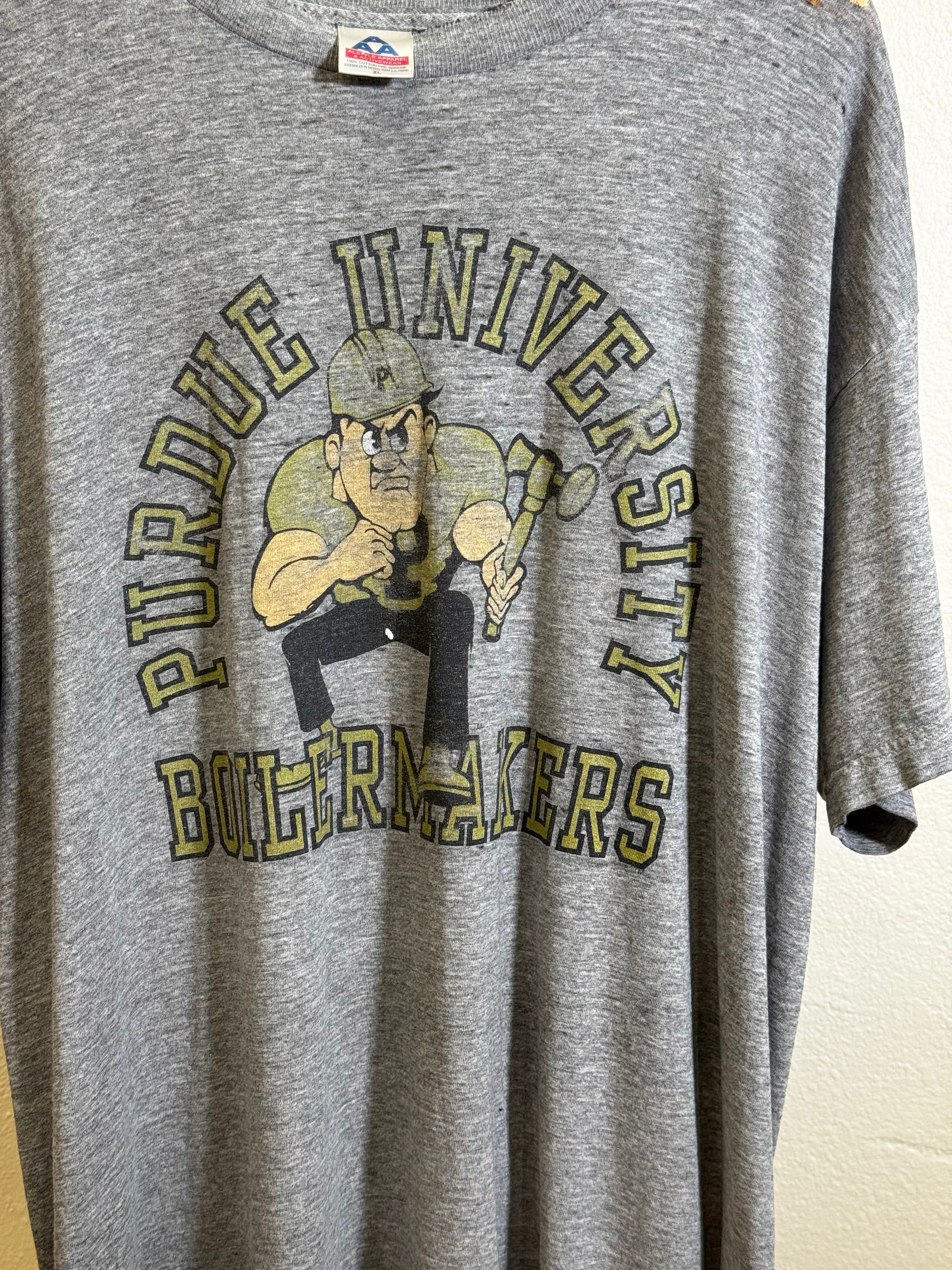 Vintage Purdue University BoilerMaker Tee