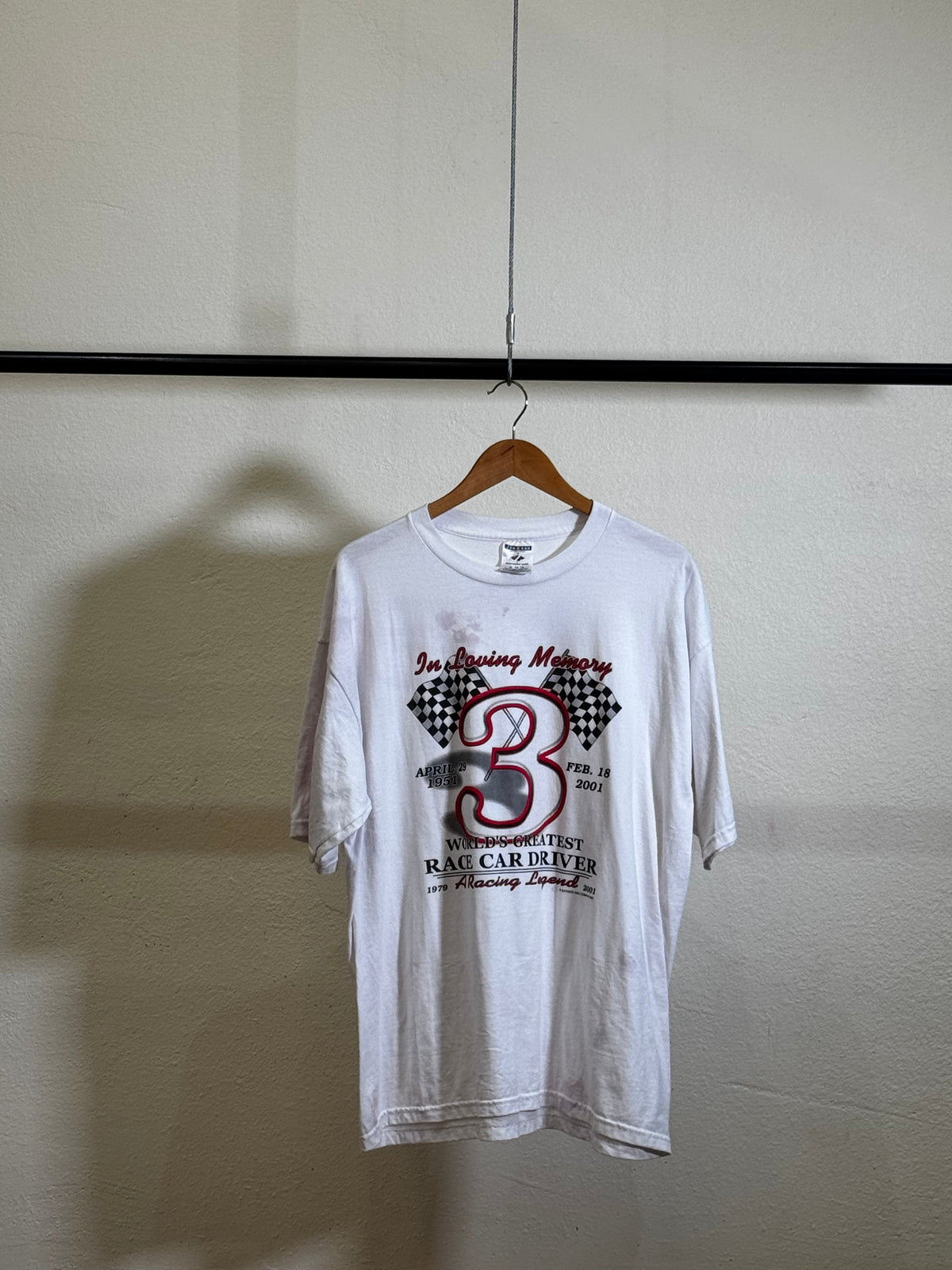 Vintage Dale Earnhardt Memorial Tee