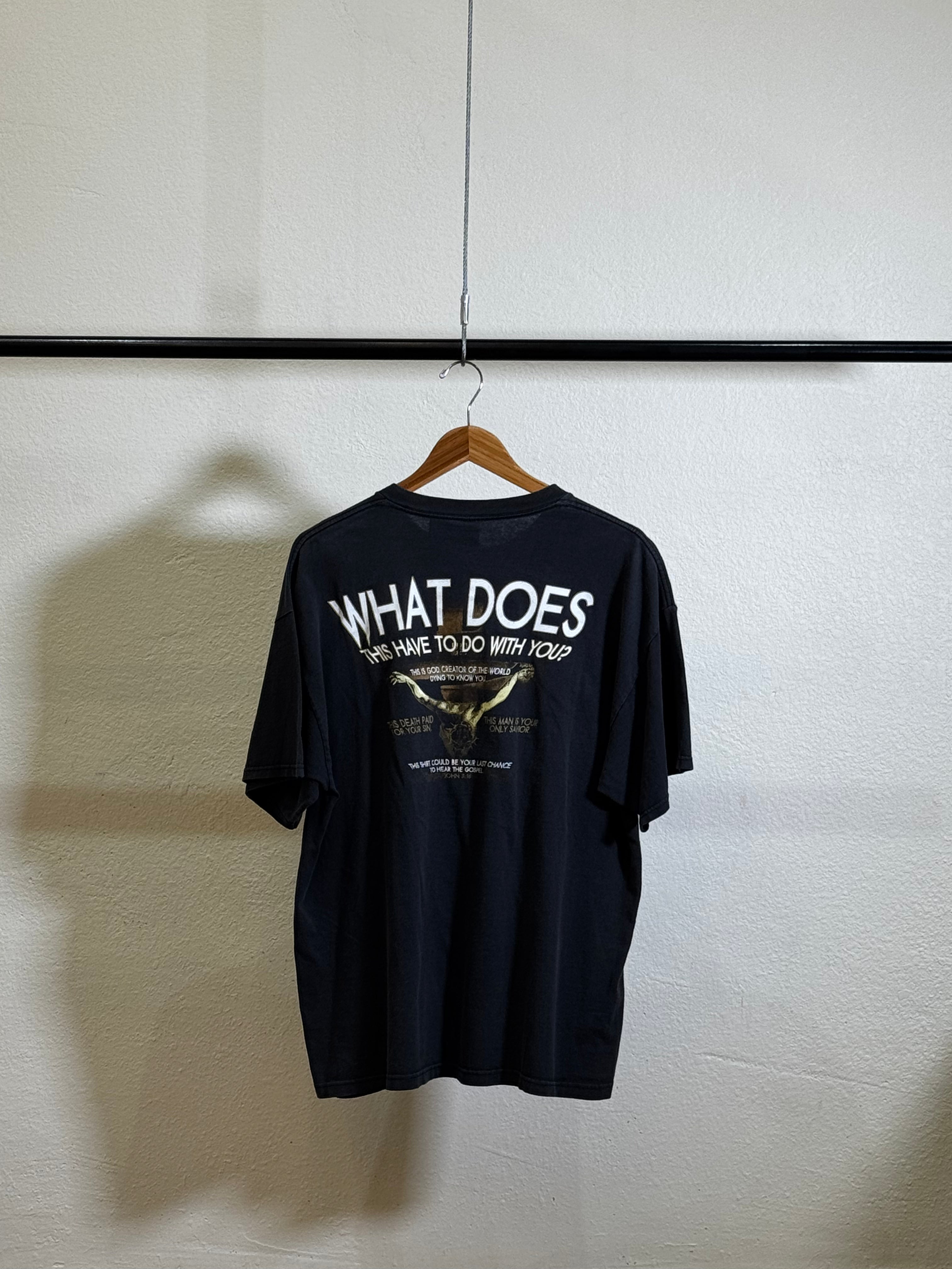 Vintage What Does Jesus Tee