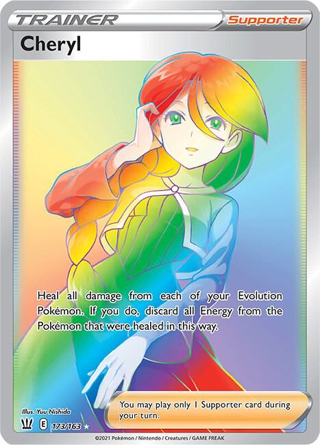 Cheryl (Secret) - 173/163 - SWSH05: Battle Styles (SWSH05)