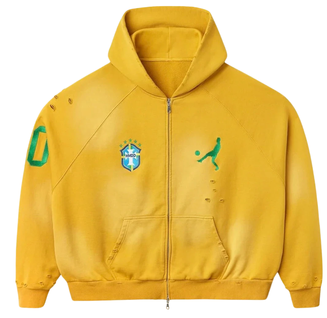 HMDD Brazil Zip Up Hoodie