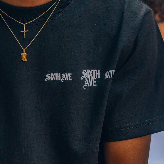 Sixth Ave T-Shirt Black