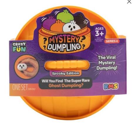 Squishy Bun Mini Mystery Squishy "Dumpling" (Spooky Edition) Blind Box
