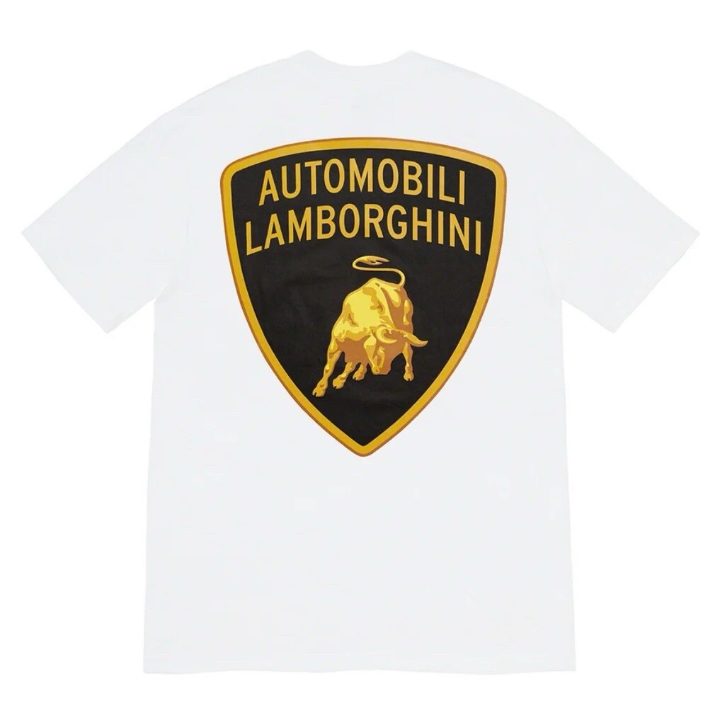 Supreme x Automobili Lamborghini Tee White