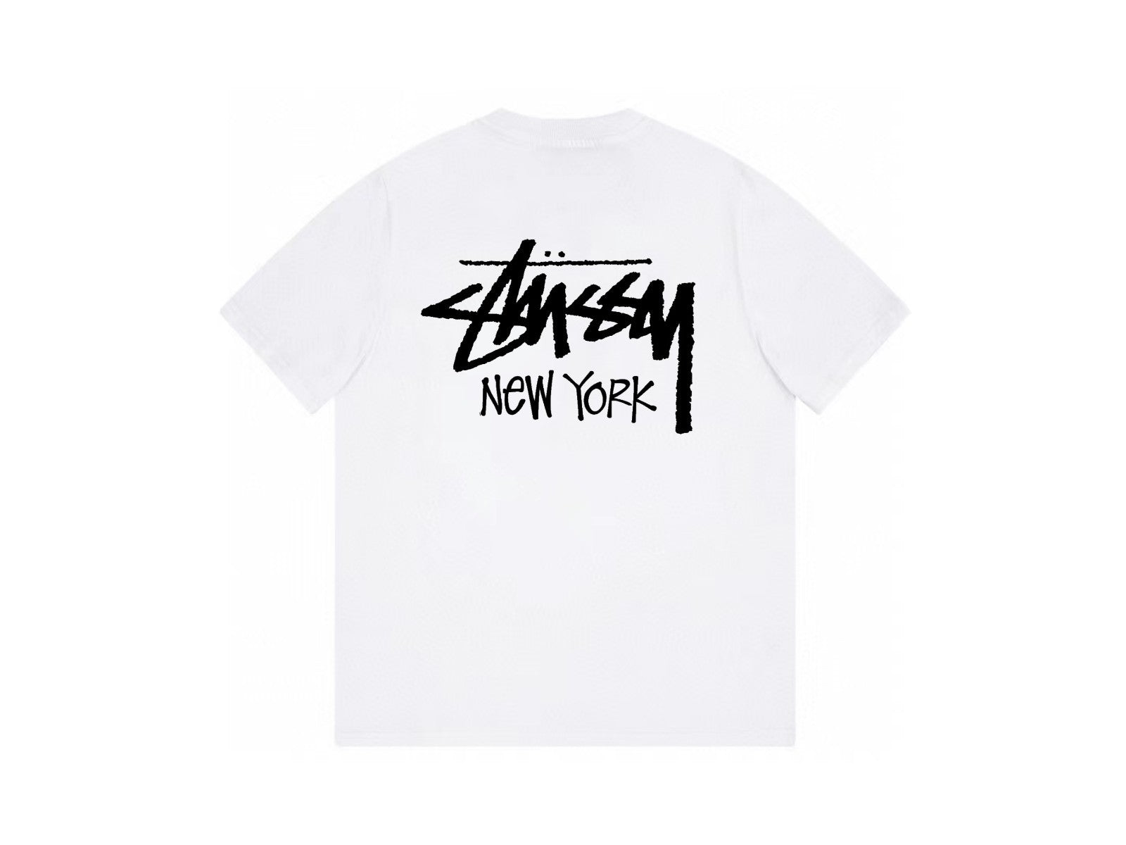 Stussy Stock New York Tee White