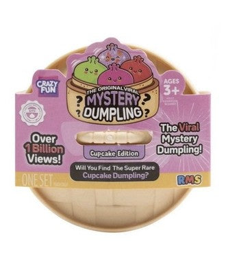 Squishy Bun Mini Mystery Squishy "Dumpling" (Cupcake Edition) Blind Box