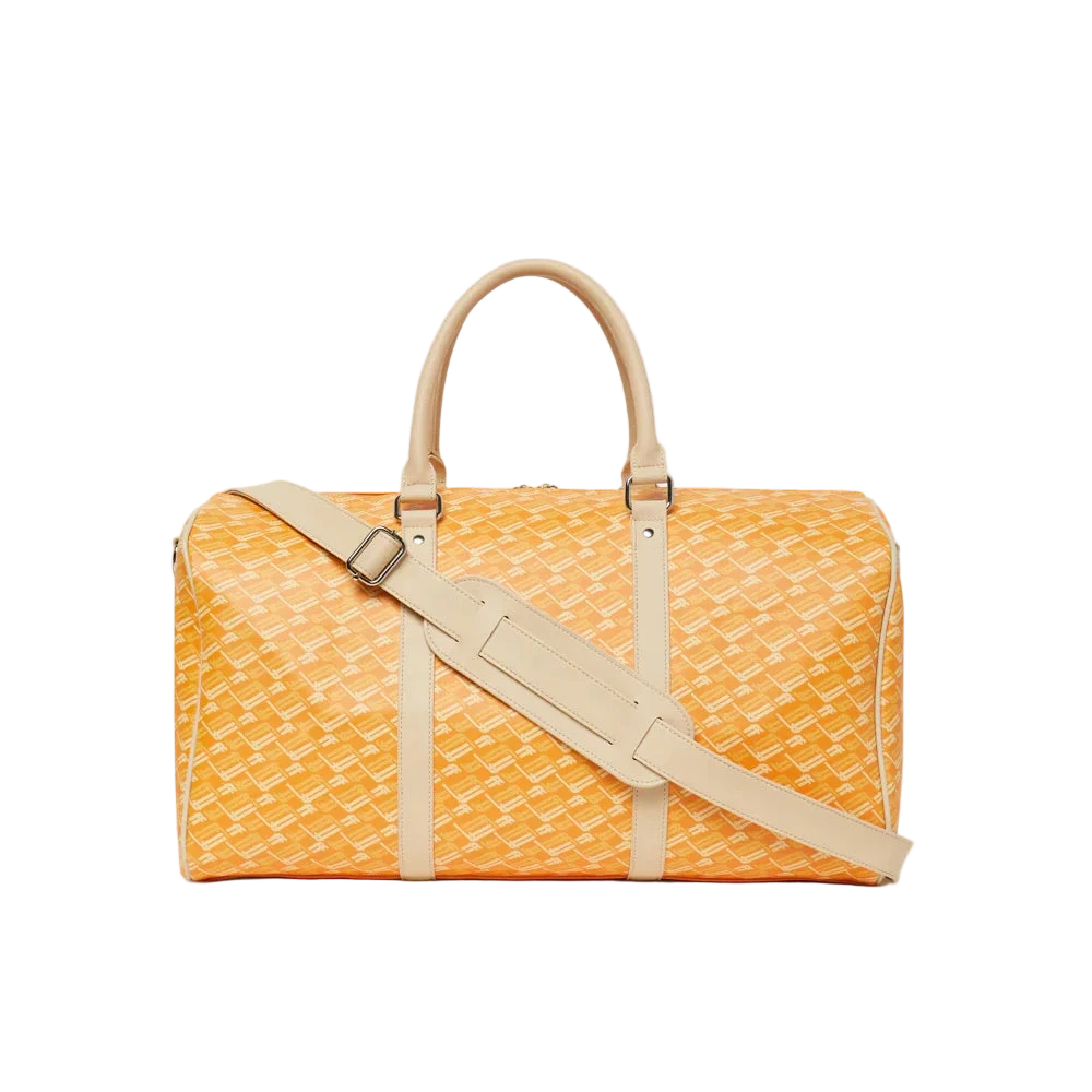 Scuffers Monogram Yellow Duffle Bag