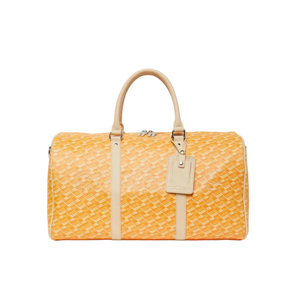 Scuffers Monogram Yellow Duffle Bag