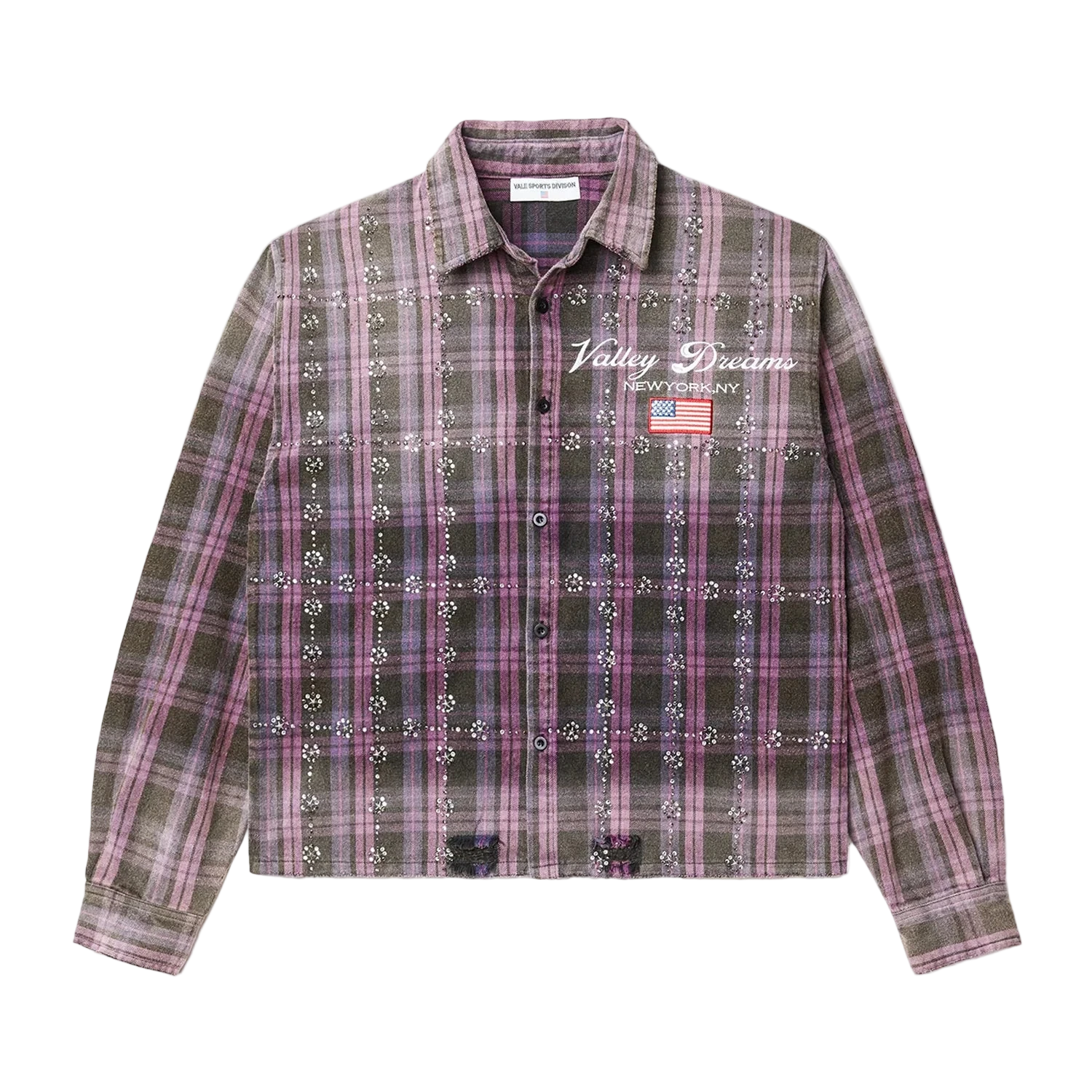 Vale Lives Purple Rain Flannel