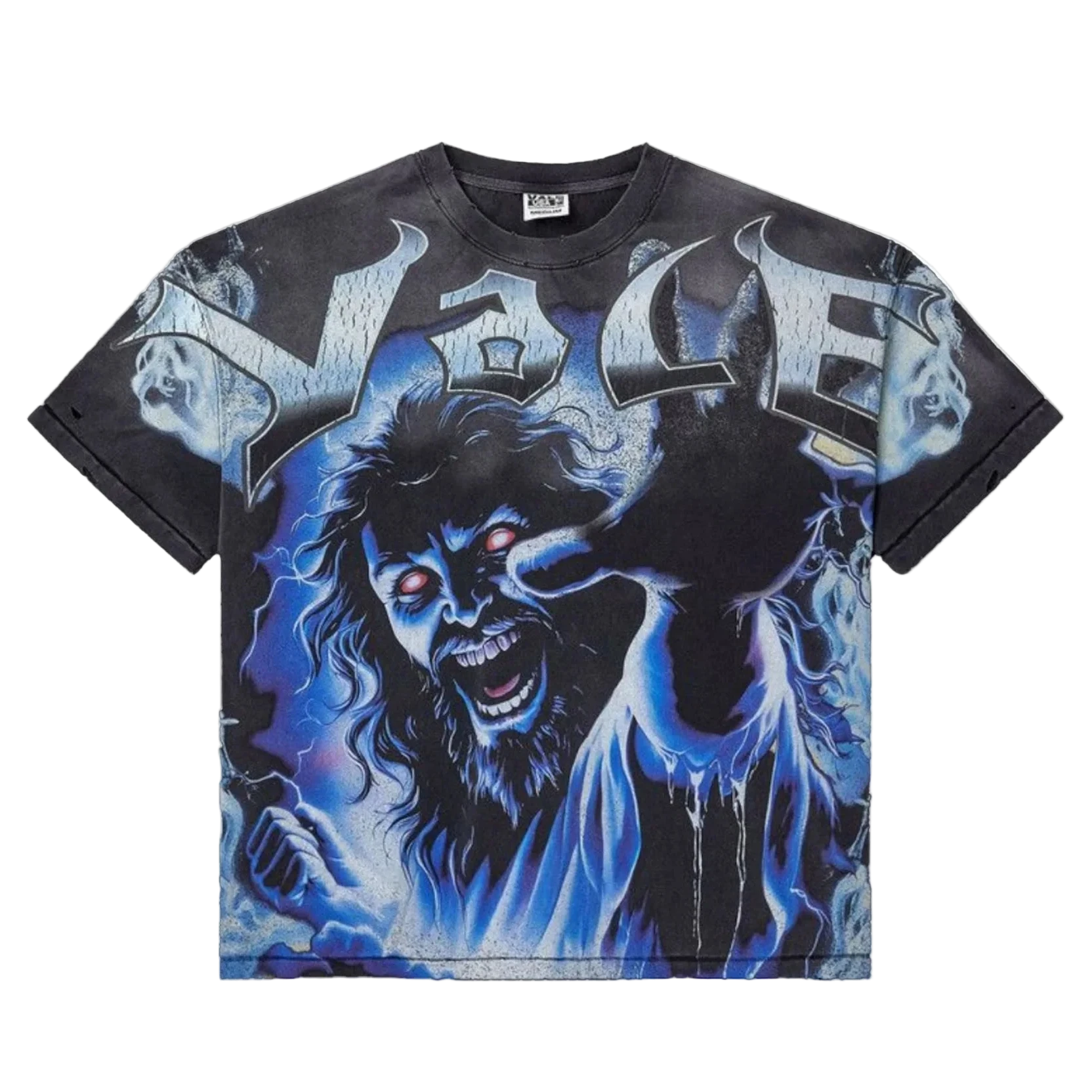 Vale Forever Fear Big Tee Black